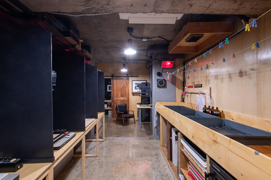 The Darkroom at The Print Room in Seoul, South Korea.