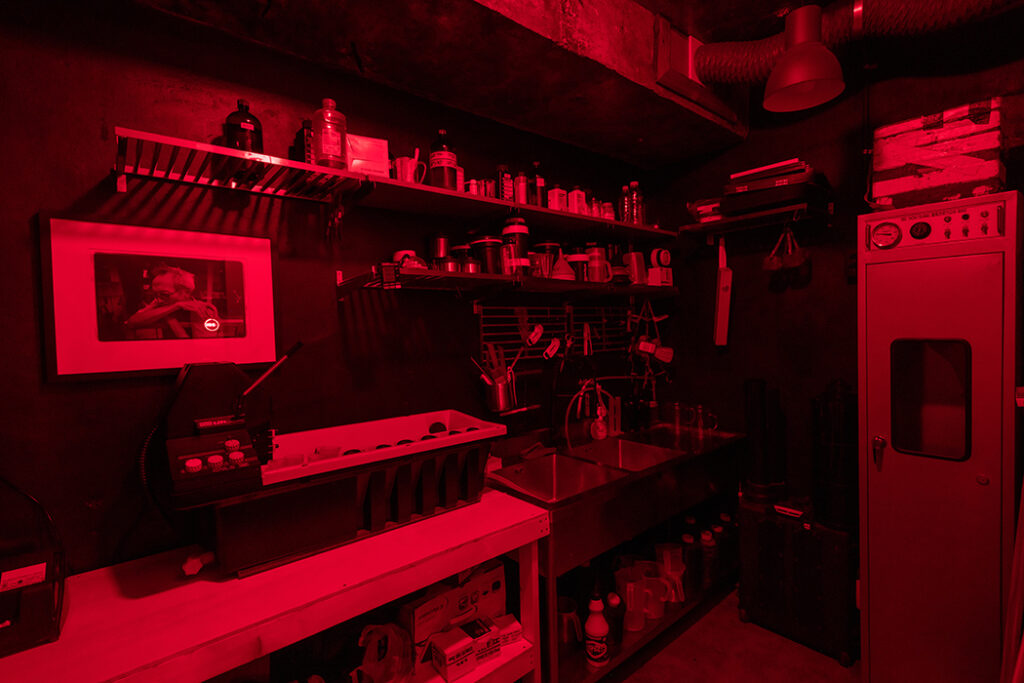 The film processing room at The Print Room in Seoul, South Korea.